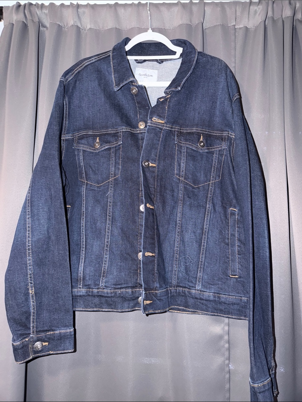 Goodfellow & Co Men's Dark Indigo Denim Jacket